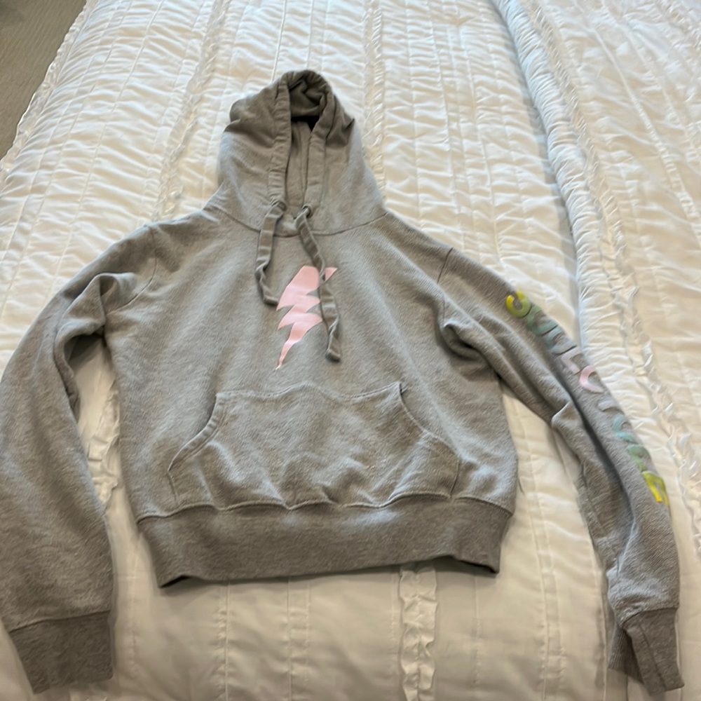 Soulcycle hoodie sweatshirt size small grey